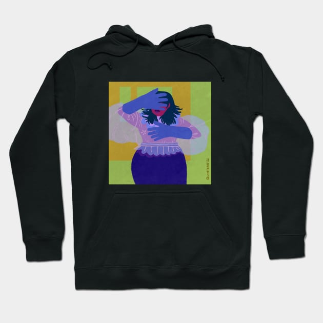 Hands Hoodie by Artistaquinterob